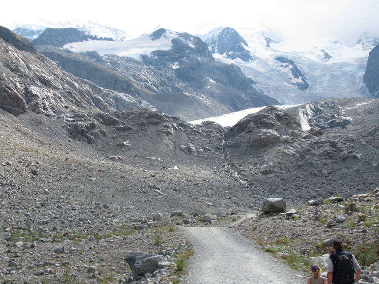 Gletsjer Morteseratsch
